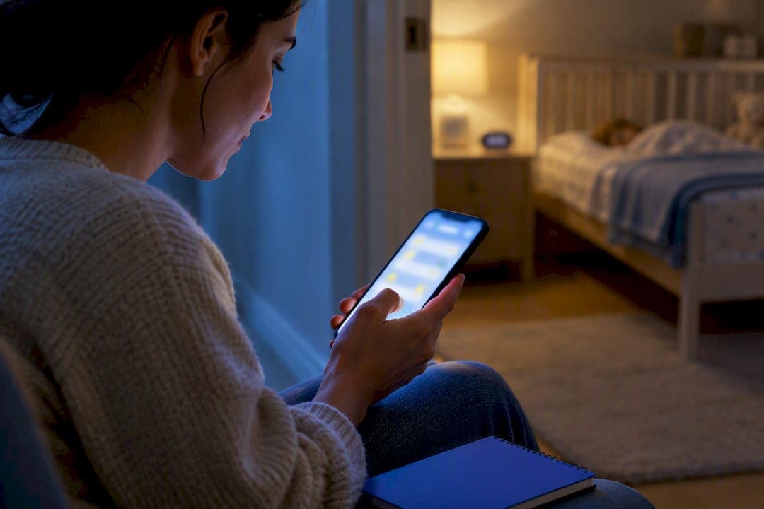 App First Sleep Time Rules Nanny for U.S. Overnight Logs